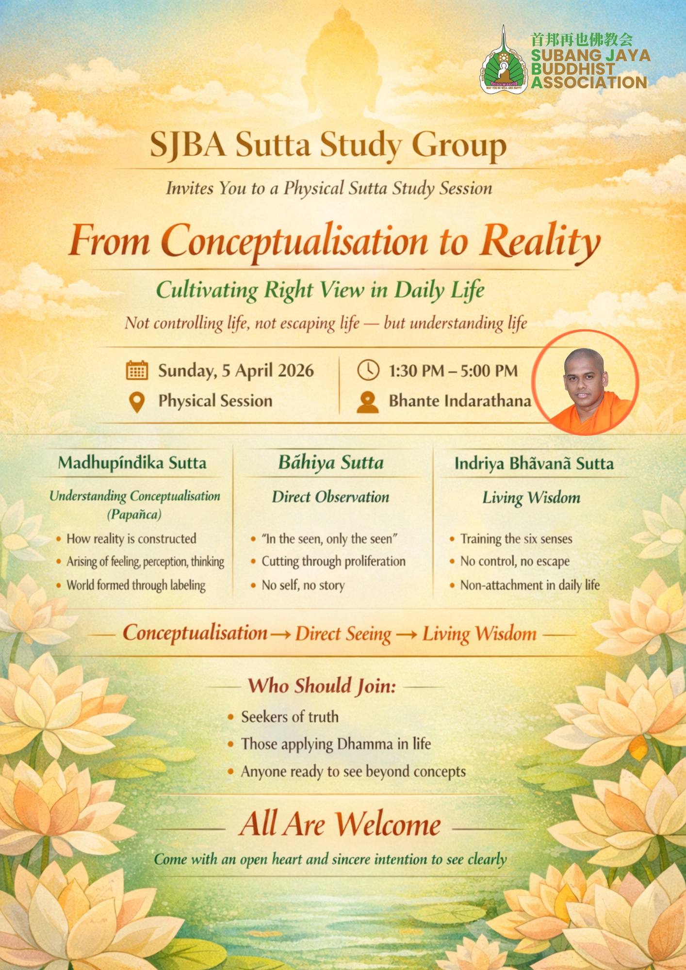 2026-04-05 Sutta Study Group