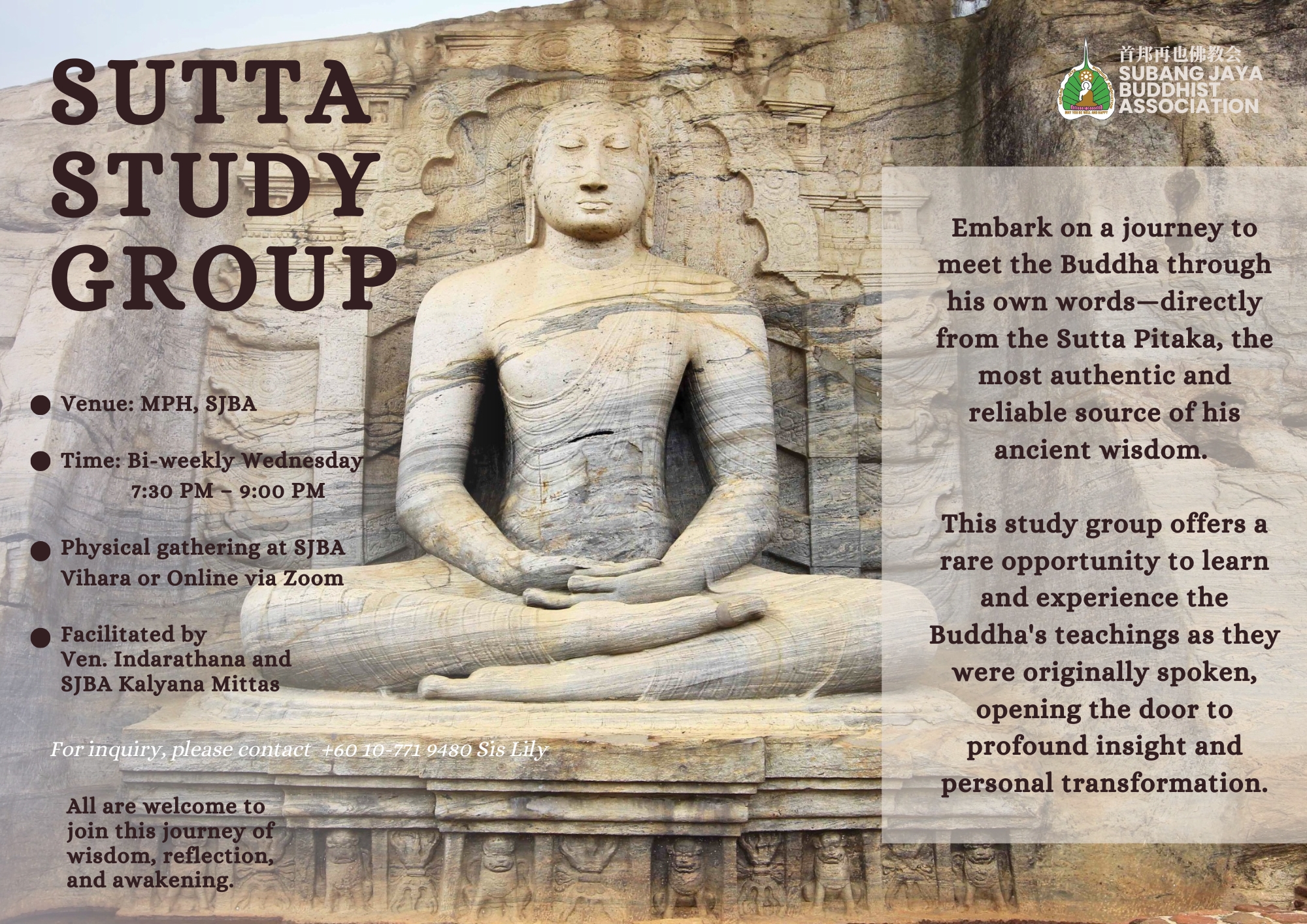 Wed Sutta Study Group